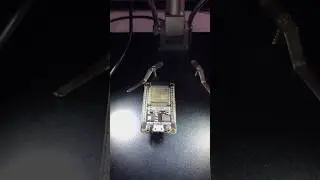 ESP32 Microcontroller Programming Arduino IDE | ESP32 Through Microscope View | ESP32 IOT Project