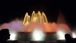 Fontana Magica di Montjuic a Barcellona