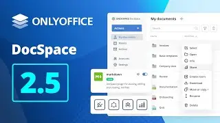 Introducing ONLYOFFICE DocSpace 2.5
