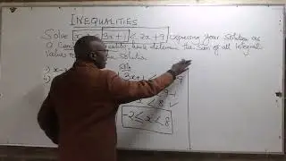 LINEAR INEQUALITIES