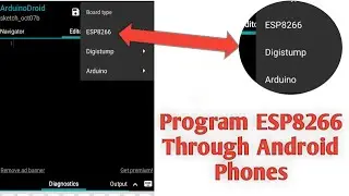 Program ESP8266 Using Android Phones || Arduino Droid Updated Features || part-1