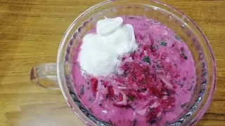 АСМР ИТИНГ 😋 ХОЛОДНЫЙ СВЕКОЛЬНИК 🥣ВКУСНОТИЩА🔥