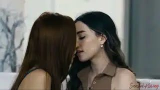 hot lesbian girls kissing on the bed beautiful girls_UbMDj_pThkU #000