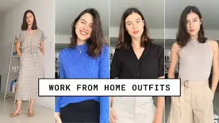 20 Work From Home Outfit Ideas! REALISTIC, COMFY & CHIC