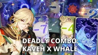Kaveh + Whale + Heated Battle Mode = Chaos | Genshin TCG