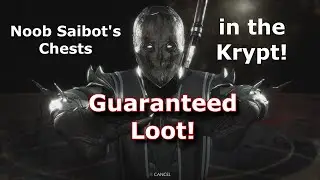 MK11 Krypt - All chests with guaranteed Noob Saibot's loot!