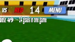 14 goals in one game (TPS street soccer)
