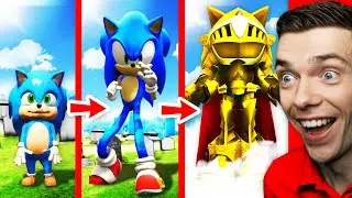 Upgrading BABY SONIC Into GOD SONIC In GTA 5 (Secret)