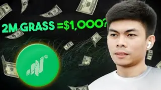 GRASS AIRDROP 2M POINTS = 50K Pesos Sa Pre market!?