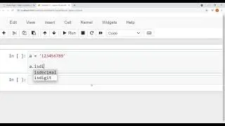 isdigit method in python