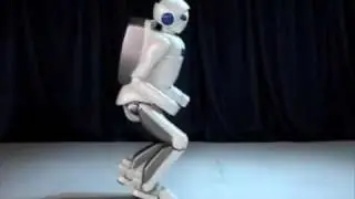 Toyota humanoid robot running