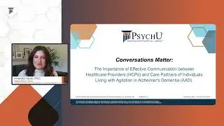 Conversations Matter: Importance Of Communication Between HCPs & Care Partners Of Individuals W/ AAD