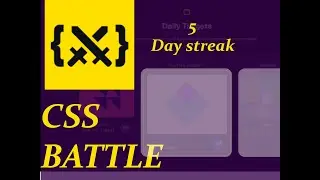 Playing With Html/Css: __CSSBattle  day 5