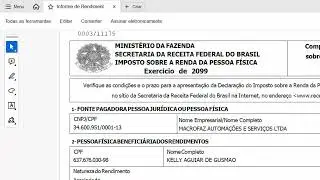 Macro para ler PDFs - projeto do curso completo na Udemy