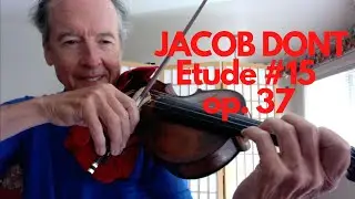 Jacob Dont Violin Etude #15 op. 37