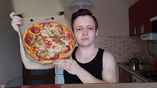 МУКБАНГ ПИЦЦА ПЕППЕРОНИ С КОЛБАСОЙ И СЫРОМ. ОБЖОР ПИЦЦА ПЕППЕРОНИ ИЗ СУПЕРМАРКЕТА ФОРА И СИЛЬПО