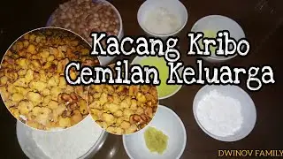 RESEP KACANG KRIBO CEMILAN ENAK,  PRAKTIS & MURAH