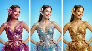 From Nerd to BEAUTIFUL Mermaid Queen! Mean MERMAIDS Regret Everything