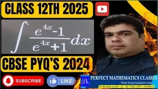 CBSE PYQ 2024 Maths for exam 2025 | Integration class 12 #cbse #maths #integration #cbseboard