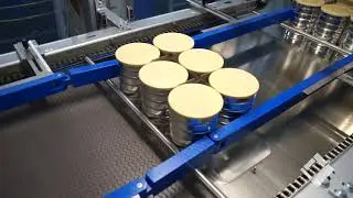 Meypack Wrap-Around Case Packer for Infant formula with Serialization and Partitions