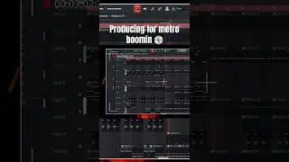 Producing for metro boomin 🔊#metroboomin #beattutorial #shortsvideo