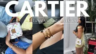 Which is Worth Buying? | Cartier Juste Un Clou vs. Cartier Love Bracelet (honest review + pricing)