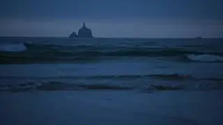 Light Rain On Oregon Coast | 4K 🌊 🌧️