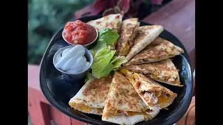 Chicken Bacon Ranch Quesadillas