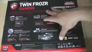 MSI Radeon R9 270 Graphics Card
