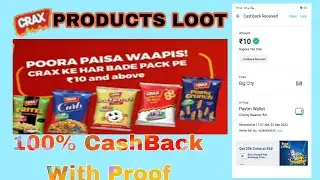 100% CashBack Free Crax Pasta Loot Unlimited Times | Buy Crax You Will Get Full Amount Cash Back.