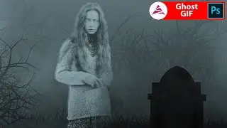 Ghost GIF Animation | Photoshop Manipulation Tutorial [2021]