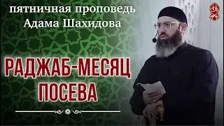 РАДЖАБ – МЕСЯЦ ПОСЕВА. Шейх Адам Шахидов