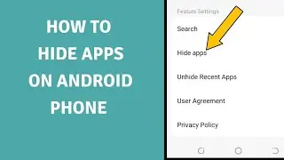 How To Hide Sensitive Apps On Android Phone