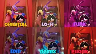 Jax and Pomni Daisy Bell Original vs Phonk vs Remix All version