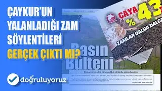 ÇAYKUR’un yalanladığı zam söylentileri gerçek çıktı mı?