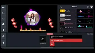 Kinemaster  Visualizer Video Editing