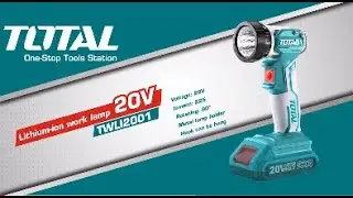 TOTAL Cordless Work Lamp TWLI12001