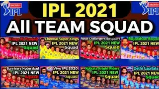 IPL 2021 All Team Players list AND Schedule Date And Time
