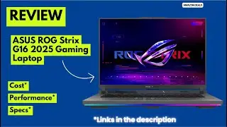 ASUS ROG Strix G16 (2025) Review | RTX 5070 Ti + Ryzen 9 9955HX Gaming Laptop – Best 16