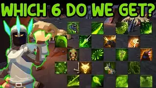 Using 6 Random Nature skills to beat Curse VII in Soulstone Survivors