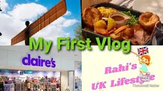 My first vlog | intro of my new channel| Rahi's UK Lifestyle