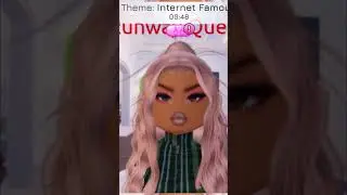 DRESS TO IMPRESS INTERNET FAMOUS #roblox #dti
