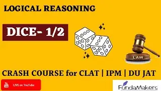 CLAT Preparation | CLAT Online Coaching | CLAT 2020 | Dice-1 | Crash Course for CLAT, IPM & DU JAT