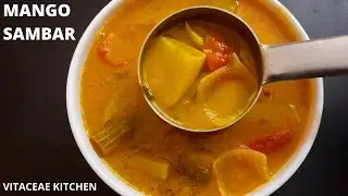 VEGETABLE SAMBAR | MANGO SAMBAR | SAMBAR WITH HEALTH BENEFITS