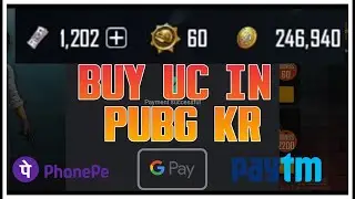 How To Buy UC In PUBG Mobile KR