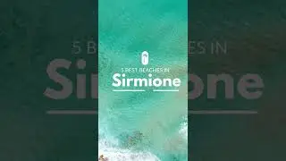 5 Best Beaches in Sirmione #shorts