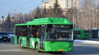 ЛиАЗ 5292.67[ЕО 508 74](маршрут 15) Челябинск