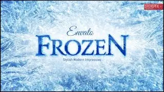 Frozen Ice Logo - After Effects Template