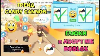 🤪😱🤔 GLITCHES in Adopt Me Roblox / trade Candy Cannon / what they give for candy Cannon Now 🤪😱🤔
