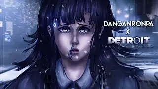 DETROIT BECOME HUMAN X DANGANRONPA AU ANIMATION | MIKAN TSUMIKI | ALIGHT MOTION
